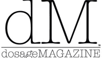 Logo for dosageMAGAZINE: 