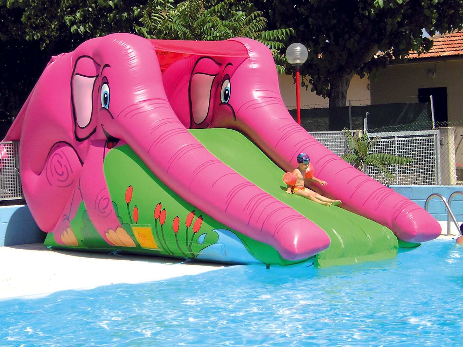 outdoor bouncy castle in Leicester