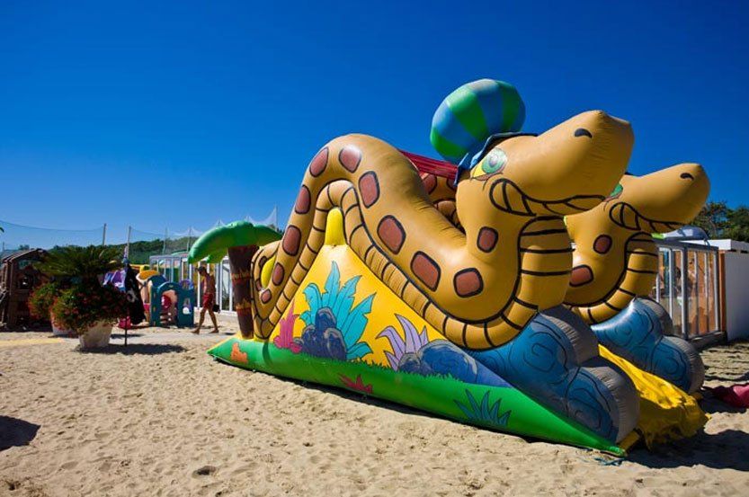 outdoor bouncy castle in Leicester
