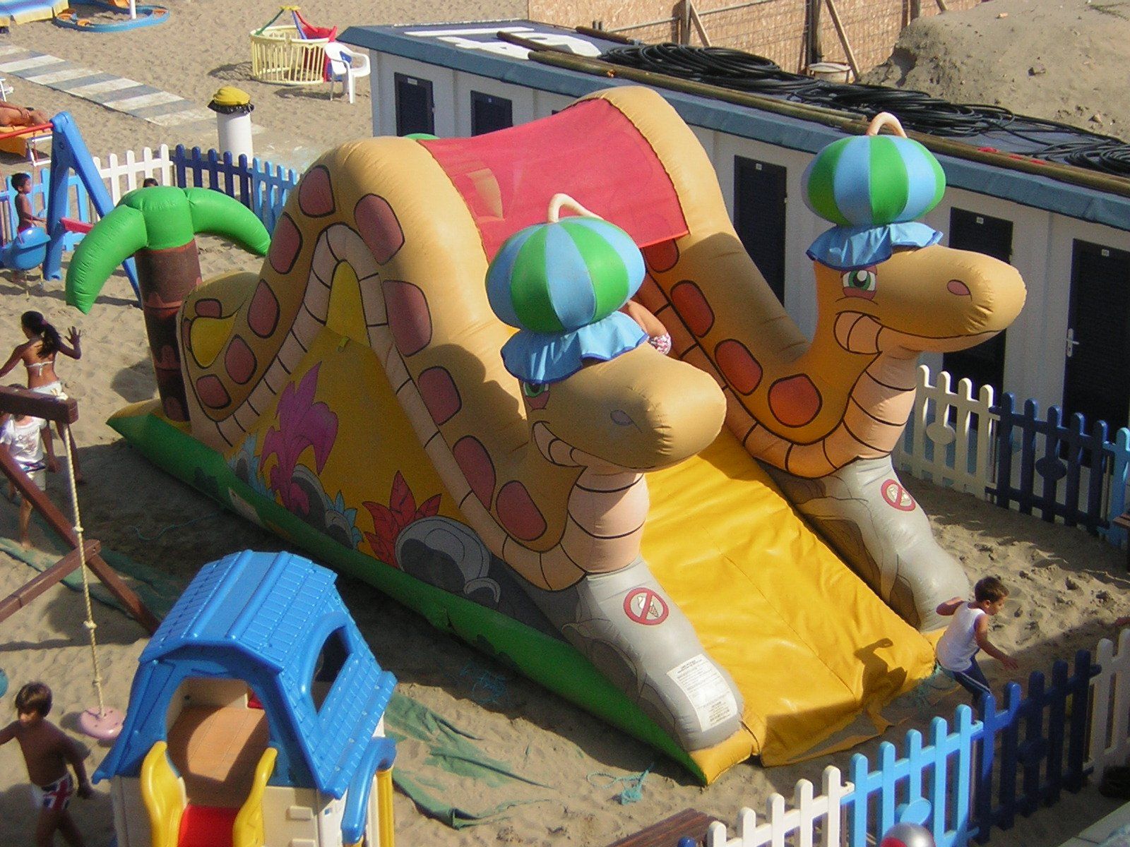 outdoor bouncy castle in Leicester