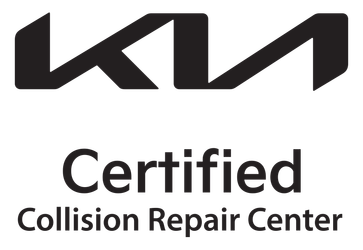 A black and white logo for a recognized repair center.