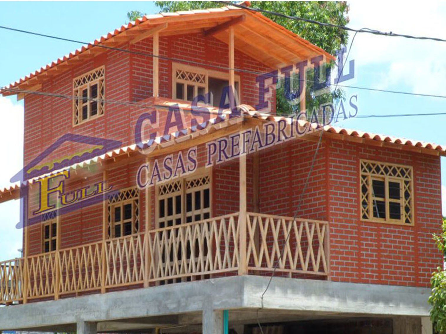 vivienda prefabricada 2N cruzada