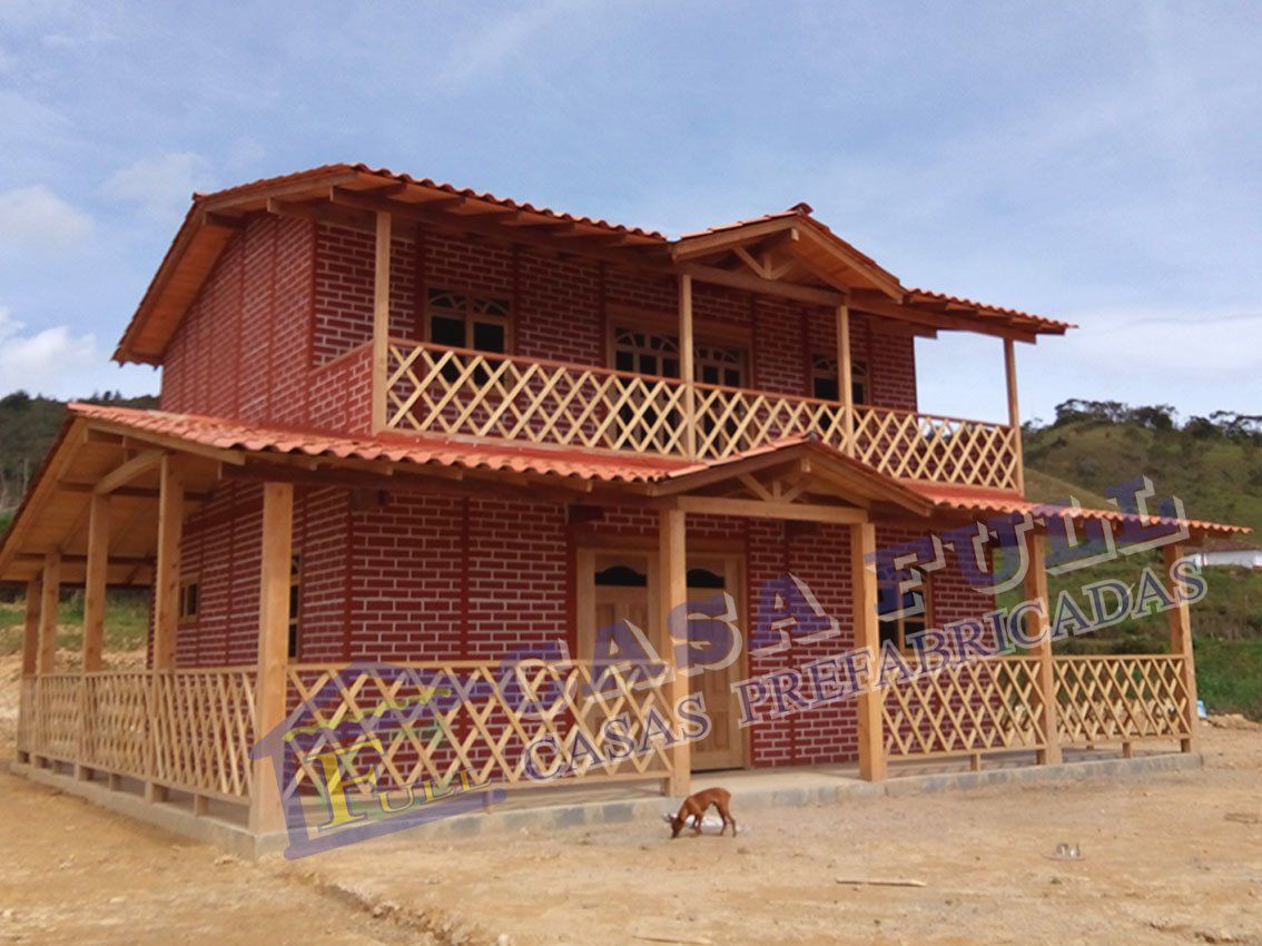 vivienda prefabricada 2 niveles