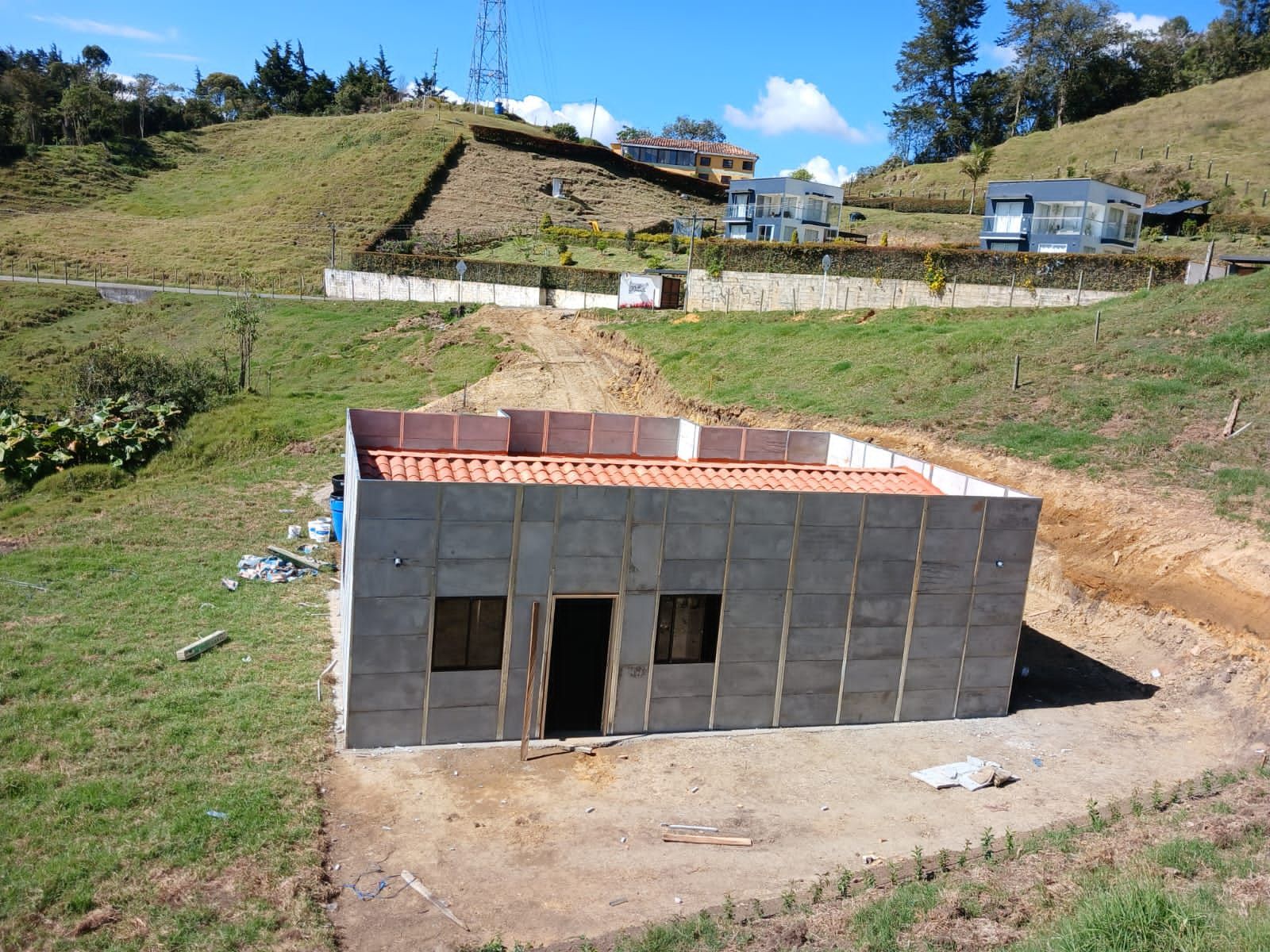 vivienda prefabricada tipo cubo 1N