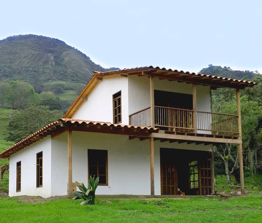 vivienda prefabricada 2N obra blanca