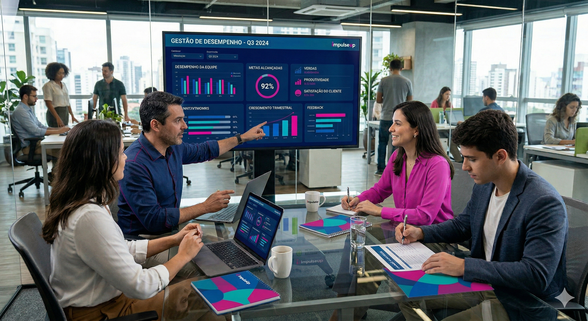 RH estratgico entende de ponta a ponta o processo de gesto de desempenho e gera impacto no negócio.