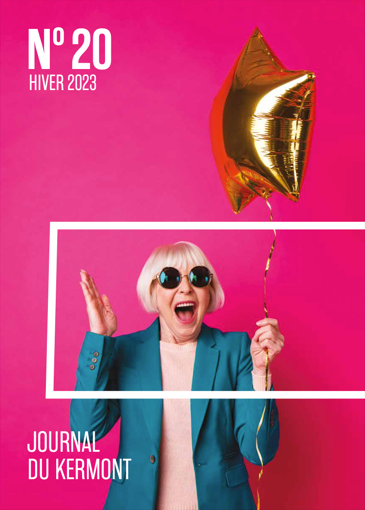 La page de couverture du Journal du Kermont édition hiver 2023.