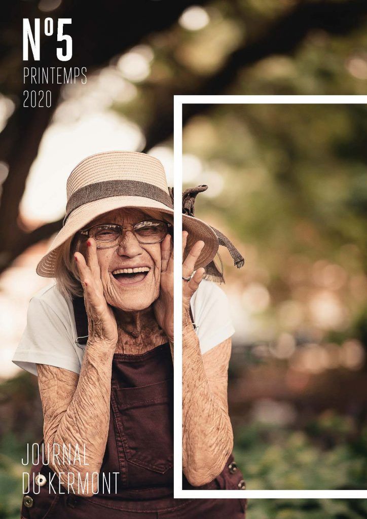 La page de couverture du Journal du Kermont édition printemps 2020.