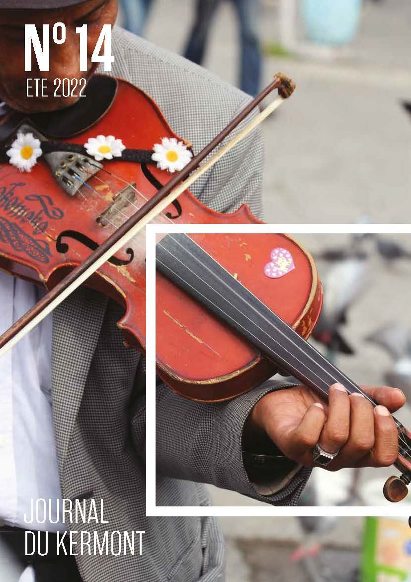 La page de couverture du Journal du Kermont édition été 2022.
