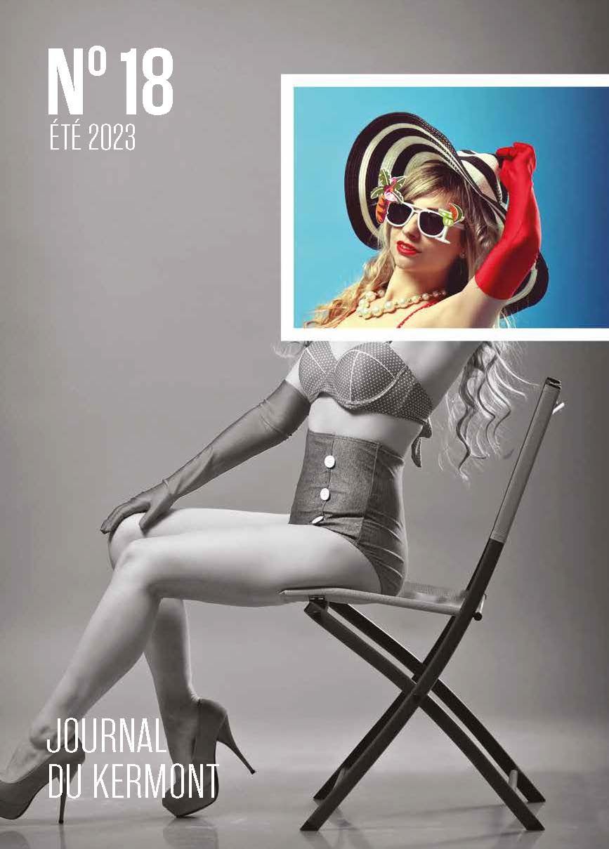 La page de couverture du Journal du Kermont édition été 2023.