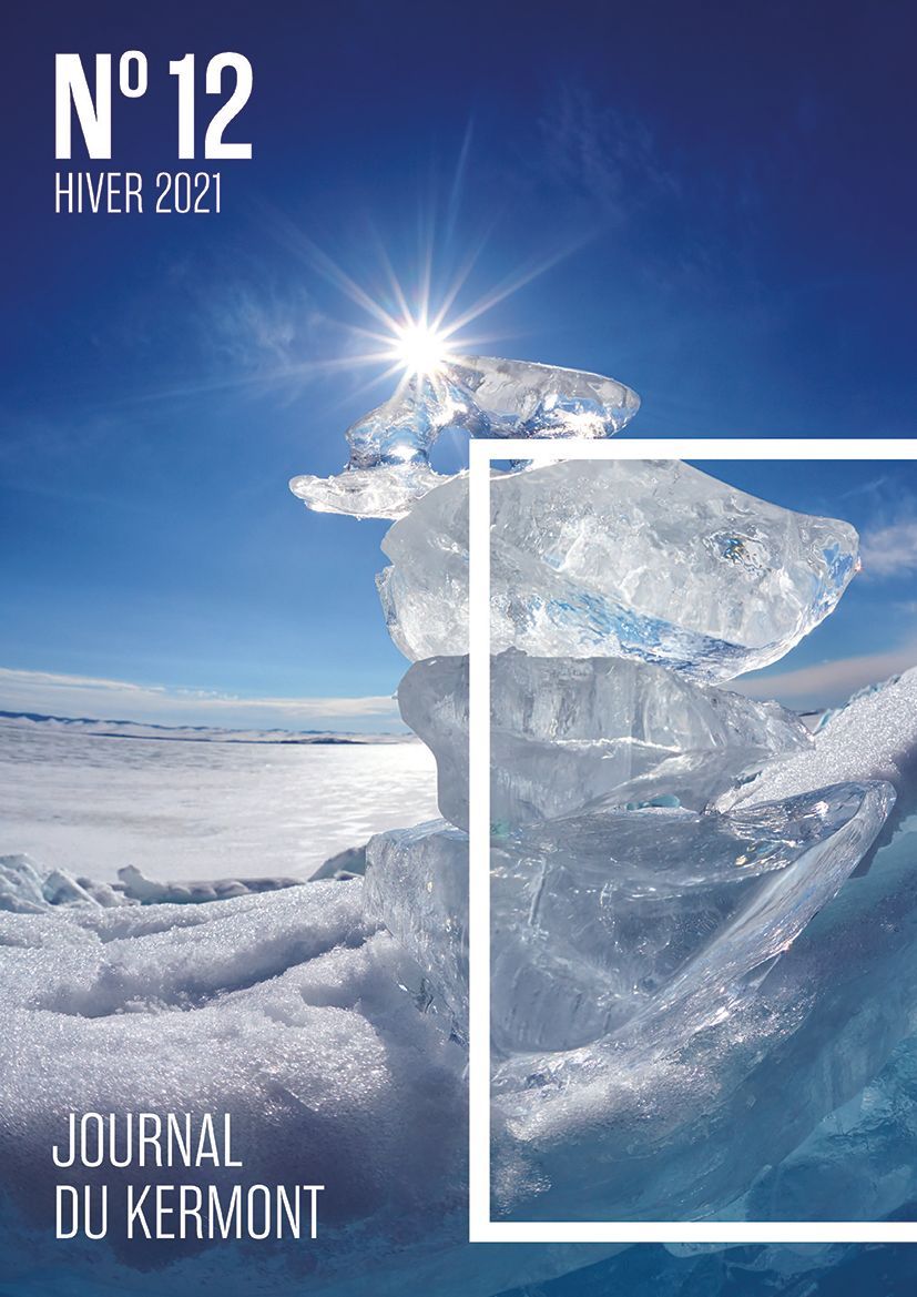 La page de couverture du Journal du Kermont édition hiver 2021.