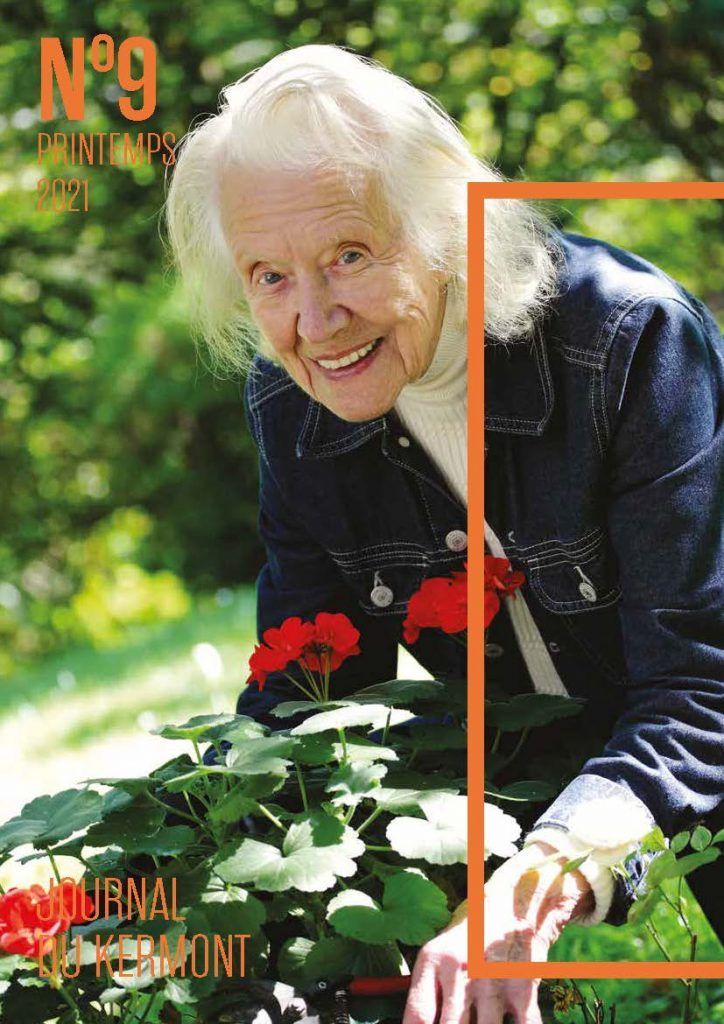 La page de couverture du Journal du Kermont édition printemps 2021.