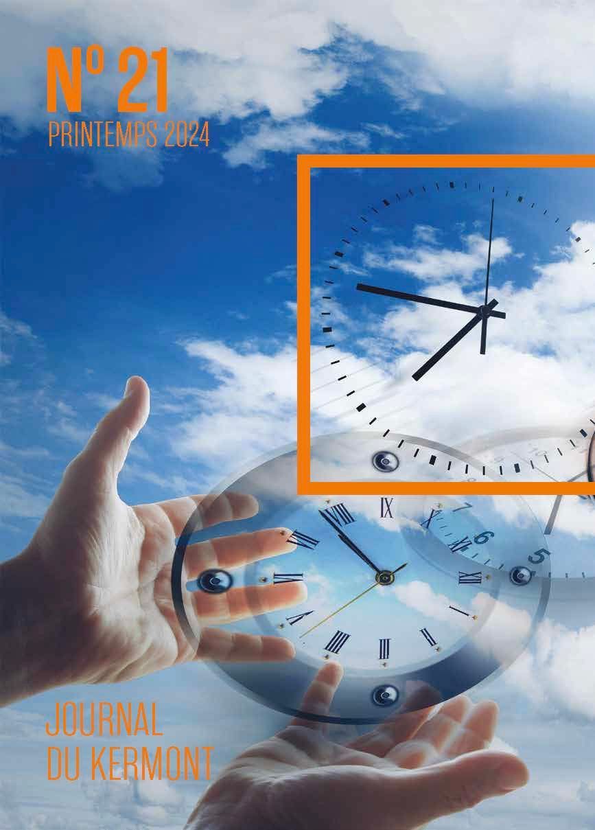 La page de couverture du Journal du Kermont édition printemps 2024.