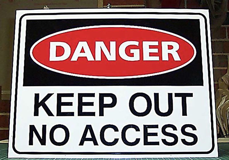 Directional and Safety Signs