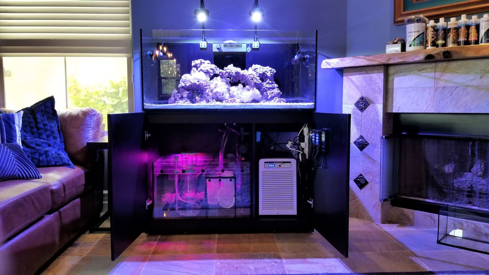 112 Gallon Red Sea Reefer 425 XL — Carlsbad, CA — Aquaman Aquarium Services