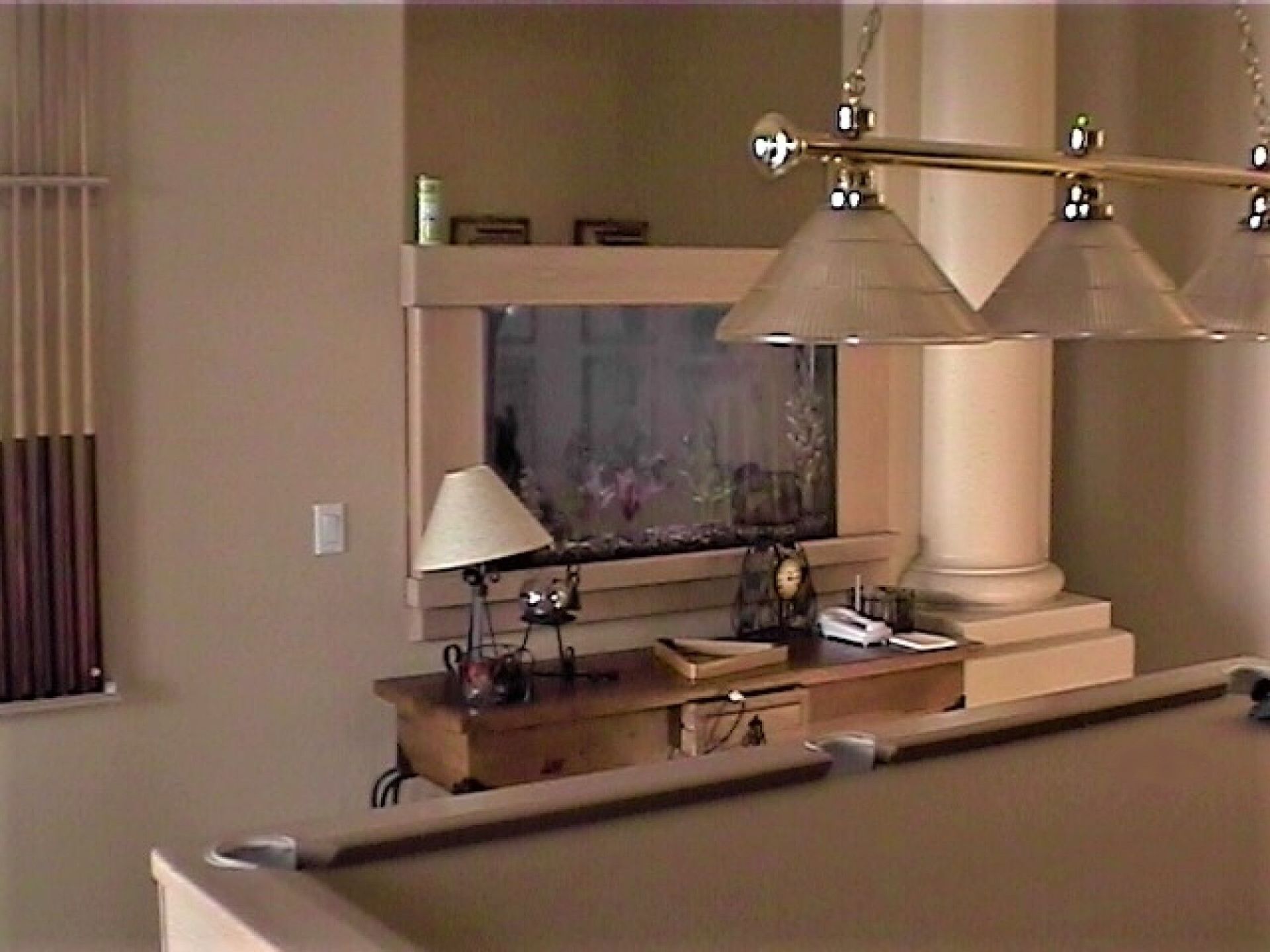 45 Gallon Freshwater Thru-Wall Custom — Carlsbad, CA — Aquaman Aquarium Services