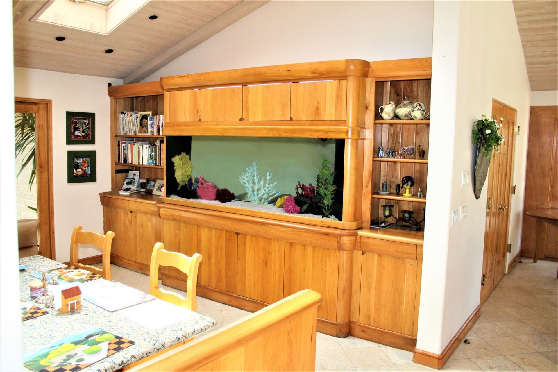 240 Gallon On-Wall Custom — Carlsbad, CA — Aquaman Aquarium Services