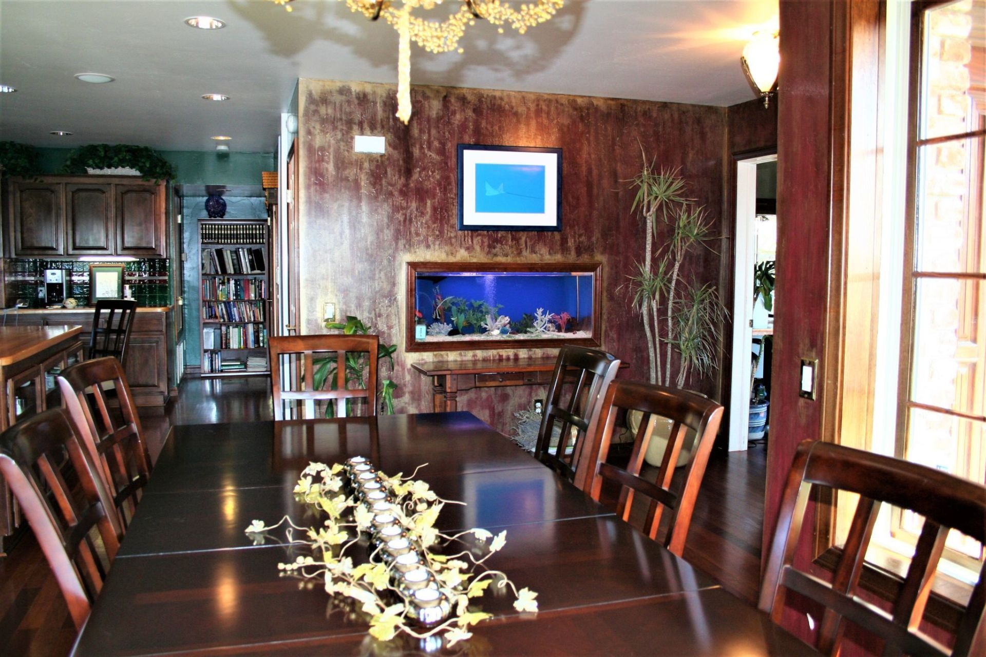 85 Gallon In-Wall Custom — Carlsbad, CA — Aquaman Aquarium Services