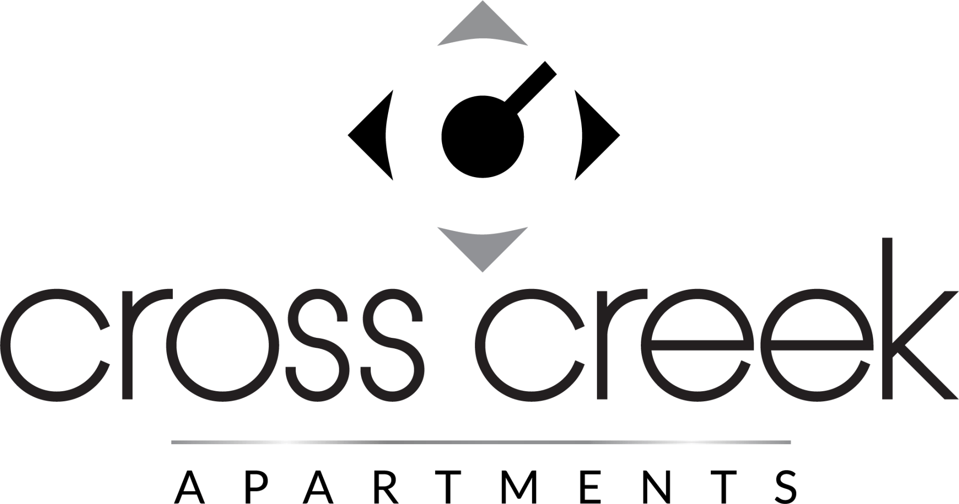 Cross Creek Apartments logo and link to homepage