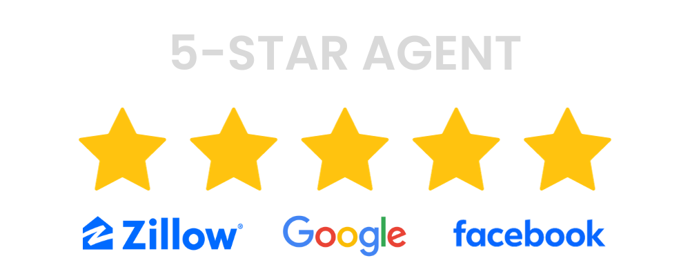 a 5 star agent is listed on zillow google and facebook