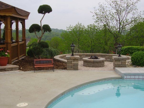 Brick Walkway With Stairs – Fairfield, OH – Lakeview Garden Center & Landscaping