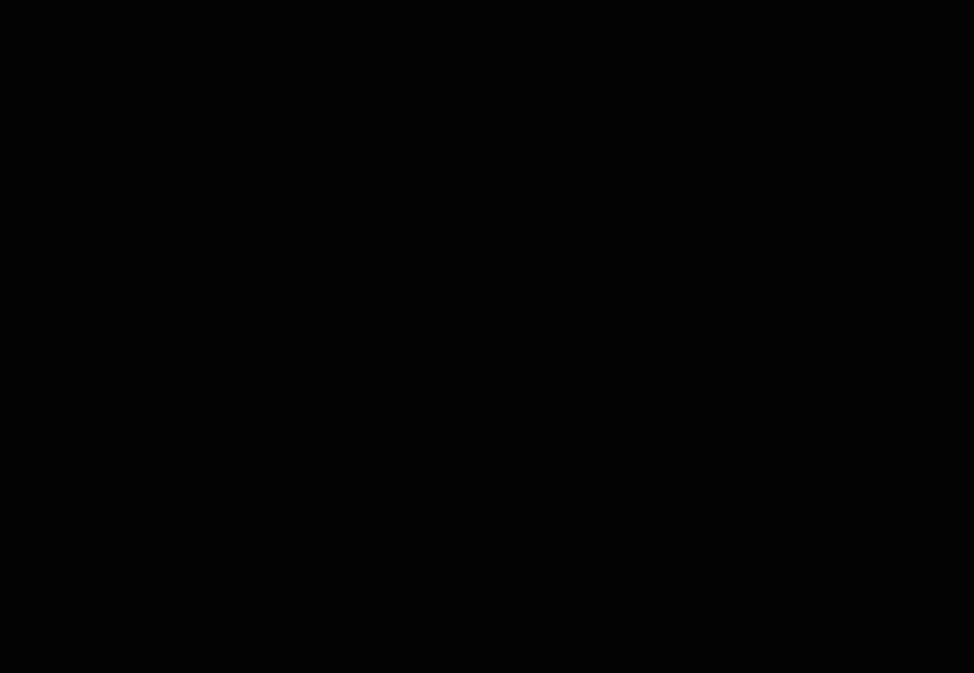 A black background with a few white lines on it
