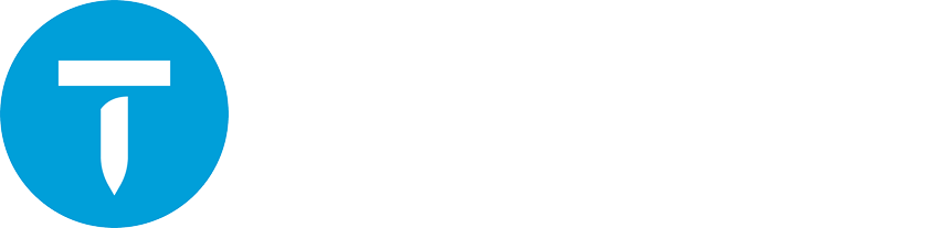 The Thumbtack logo, featuring a blue shield icon with a white stylized thumbtack symbol next to the word 