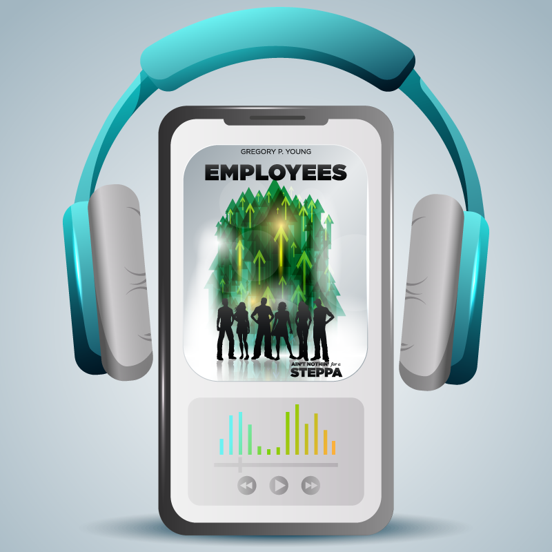 Smartphone with headphones, displaying