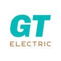 GT Electric logo: teal "GT" stacked over brown "ELECTRIC".