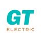 GT Electric logo: teal "GT" stacked over brown "ELECTRIC".