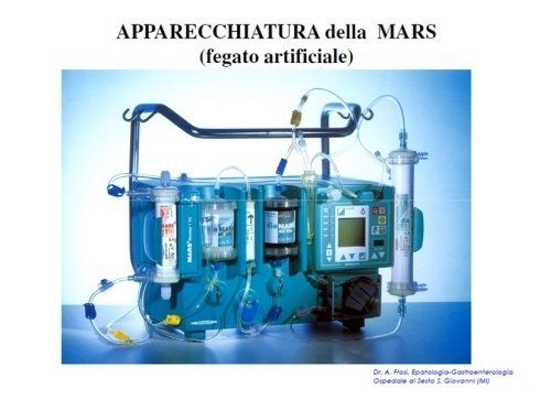 A picture of a machine that says apparecchiatura della mars