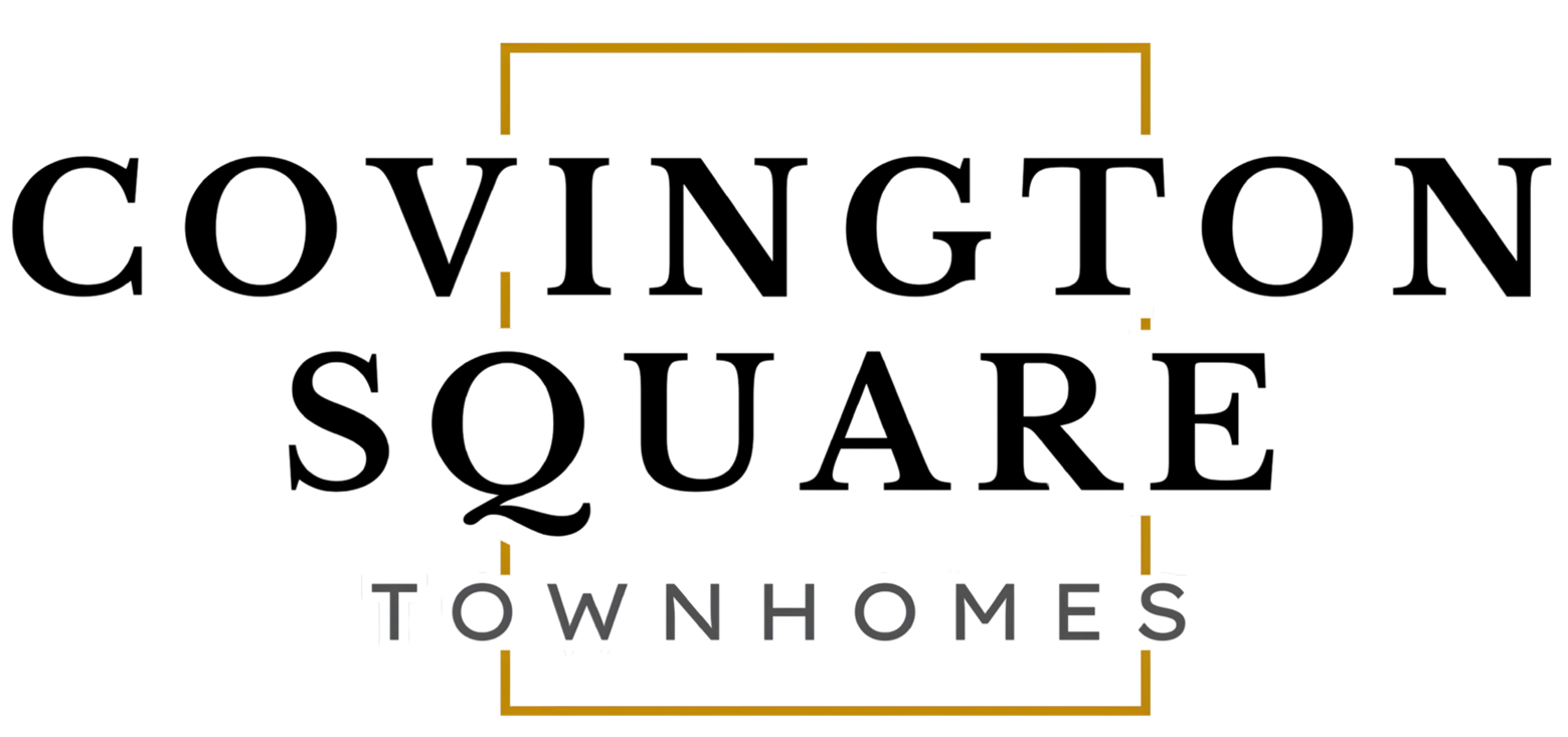 Crystal Grove Townhomes logo with a dark blue crystal graphic and text.