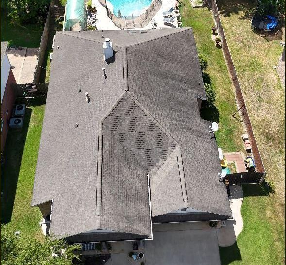 TrustWorks Construction_Picture of Damaged Roof Shingels