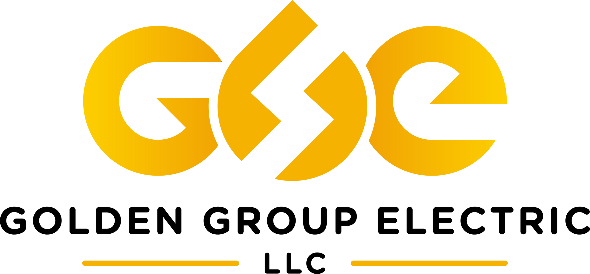 Golden Group Electric LLC logo in gold and black