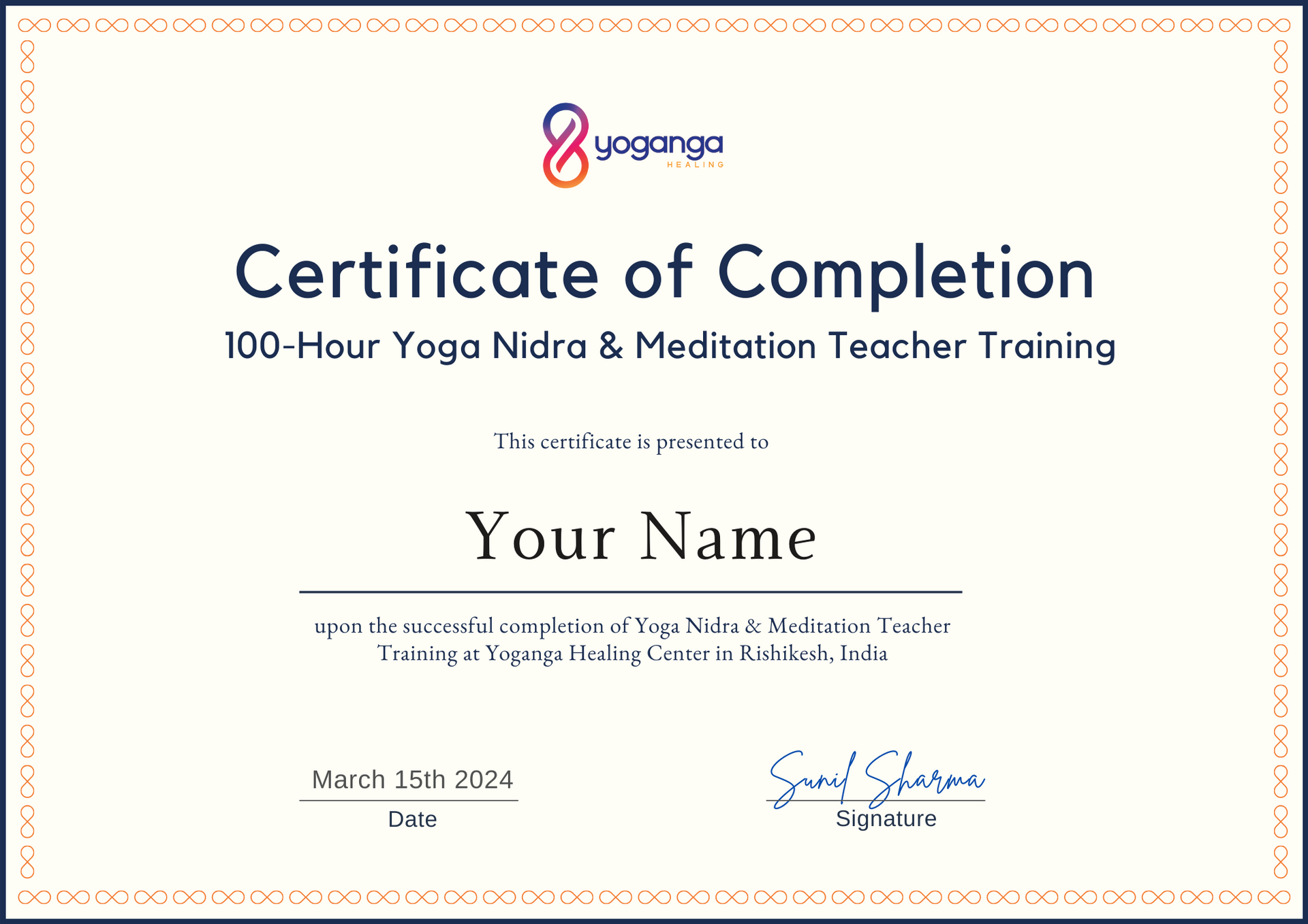 Get 100-Hour Yoga Nidra & Meditation Teacher Training  Course Rishikesh