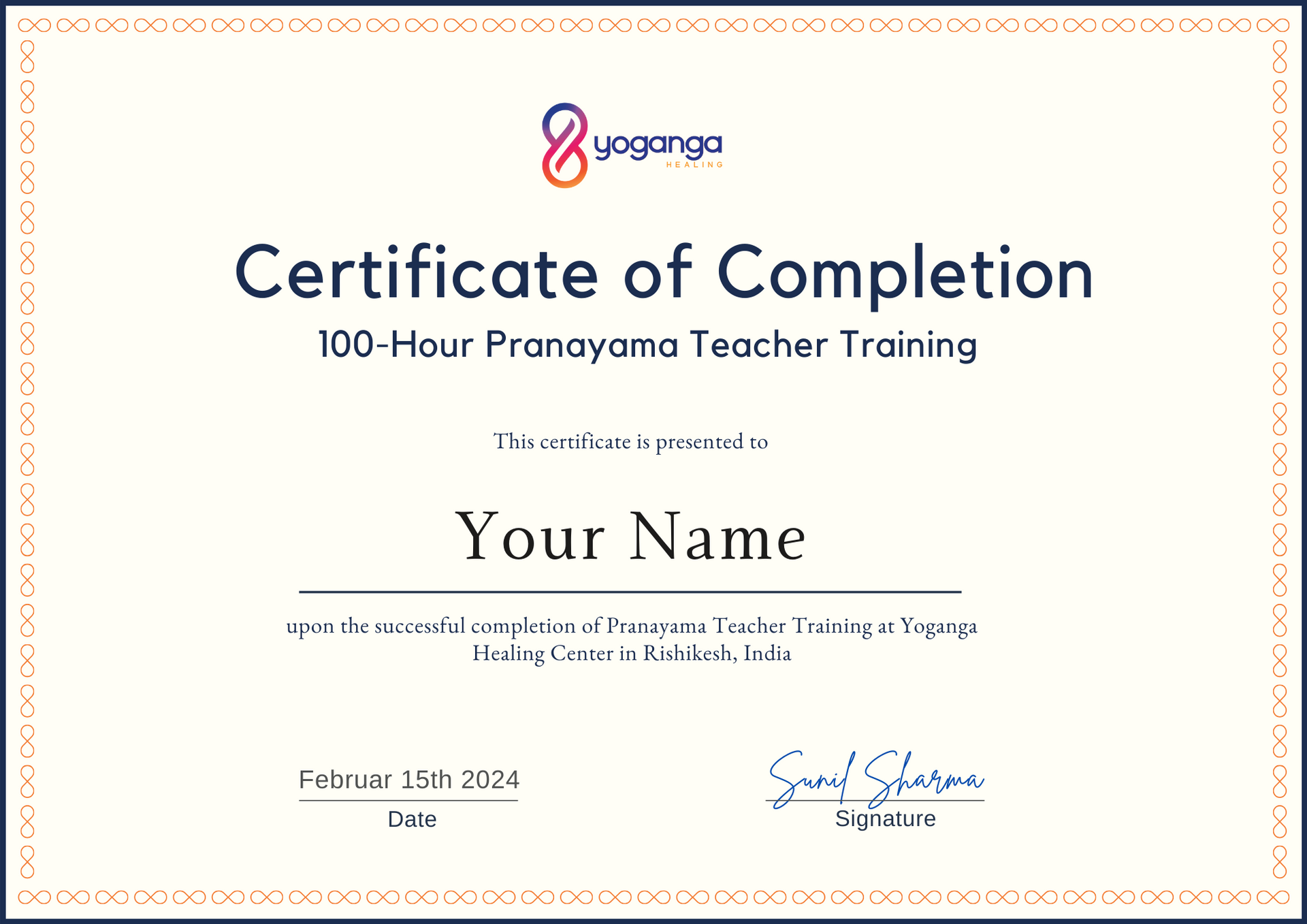 Get 100 hour Pranayama TTC Certificate in Rishikesh | Yogana Healing