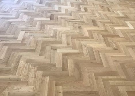 herringbone floor tiles