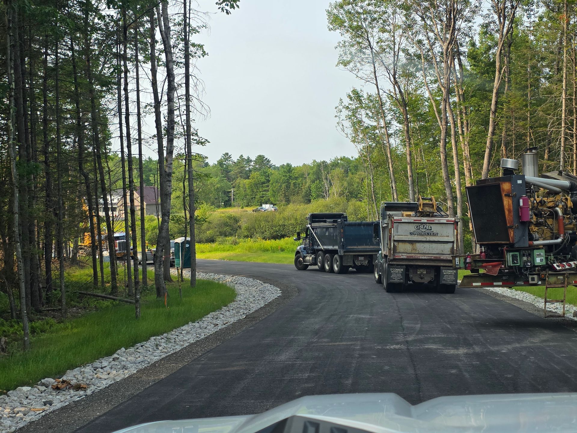 New Home Construction at Coastal Pines Subdivision in Cumberland, ME