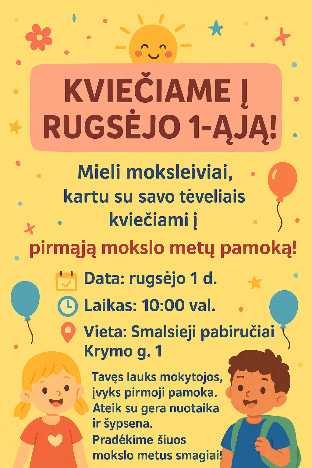 rugsėjo 1-oji