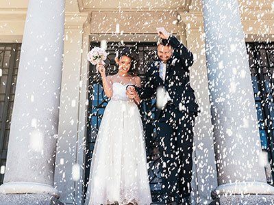 Wedding Rentals — Newly Wedded Couple in New Iberia, LA
