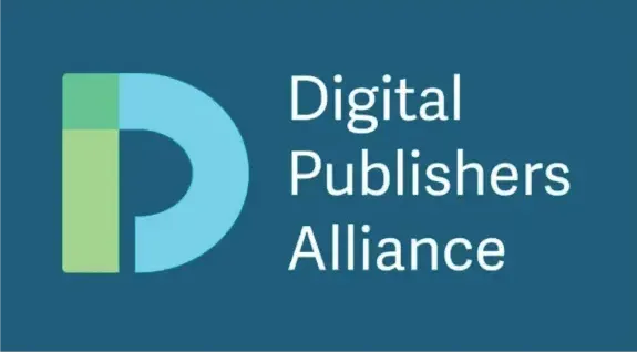 A Digital Publishers Alliance logo.
