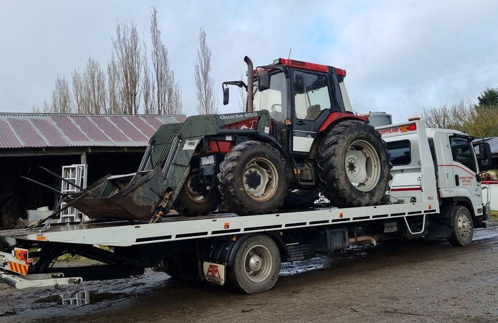 Towing Tractor — Warragul, VIC — Accident Towing Gippsland