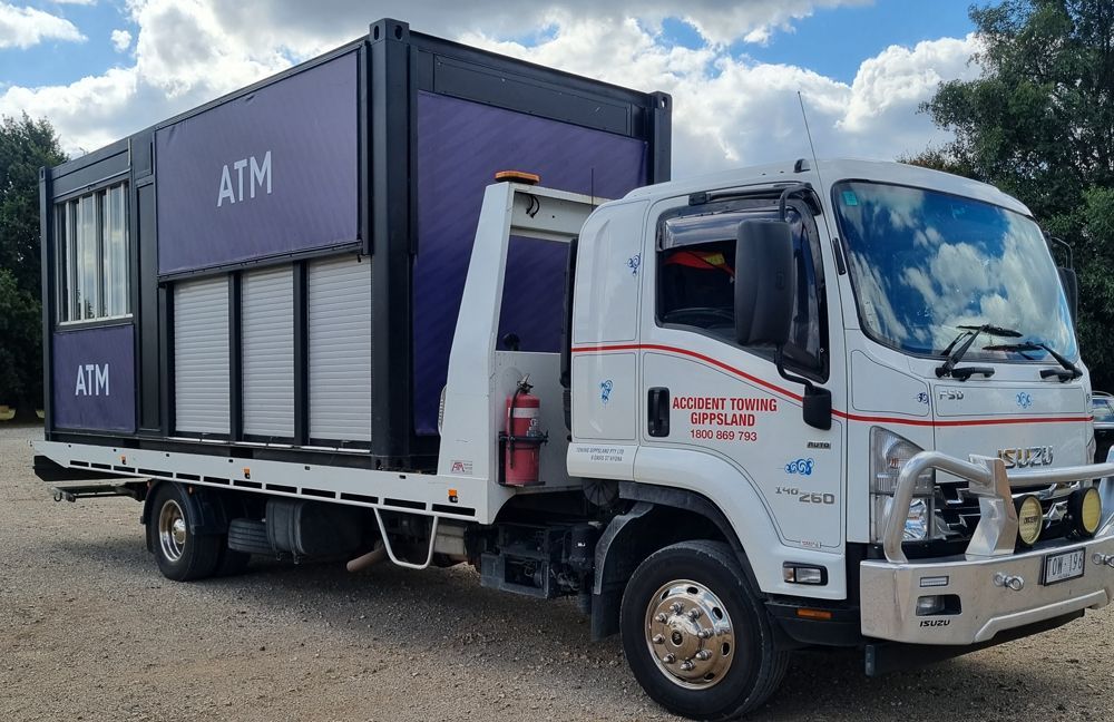 Container Towing — Warragul, VIC — Accident Towing Gippsland