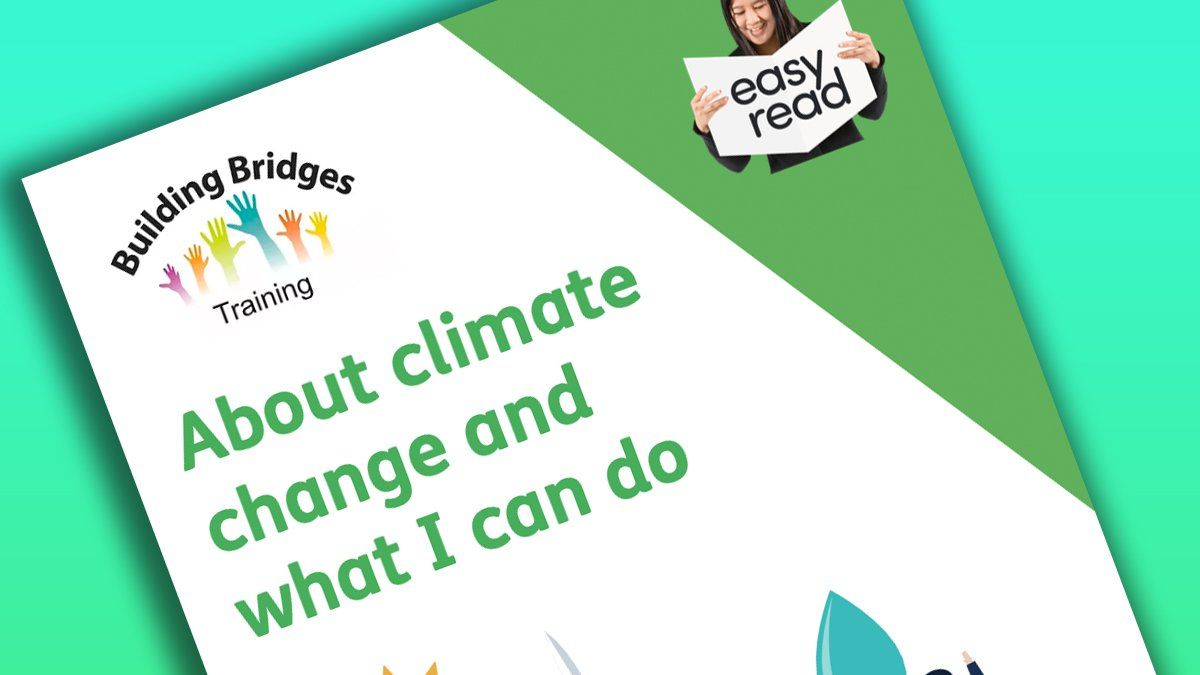 Easy read climate change publication
