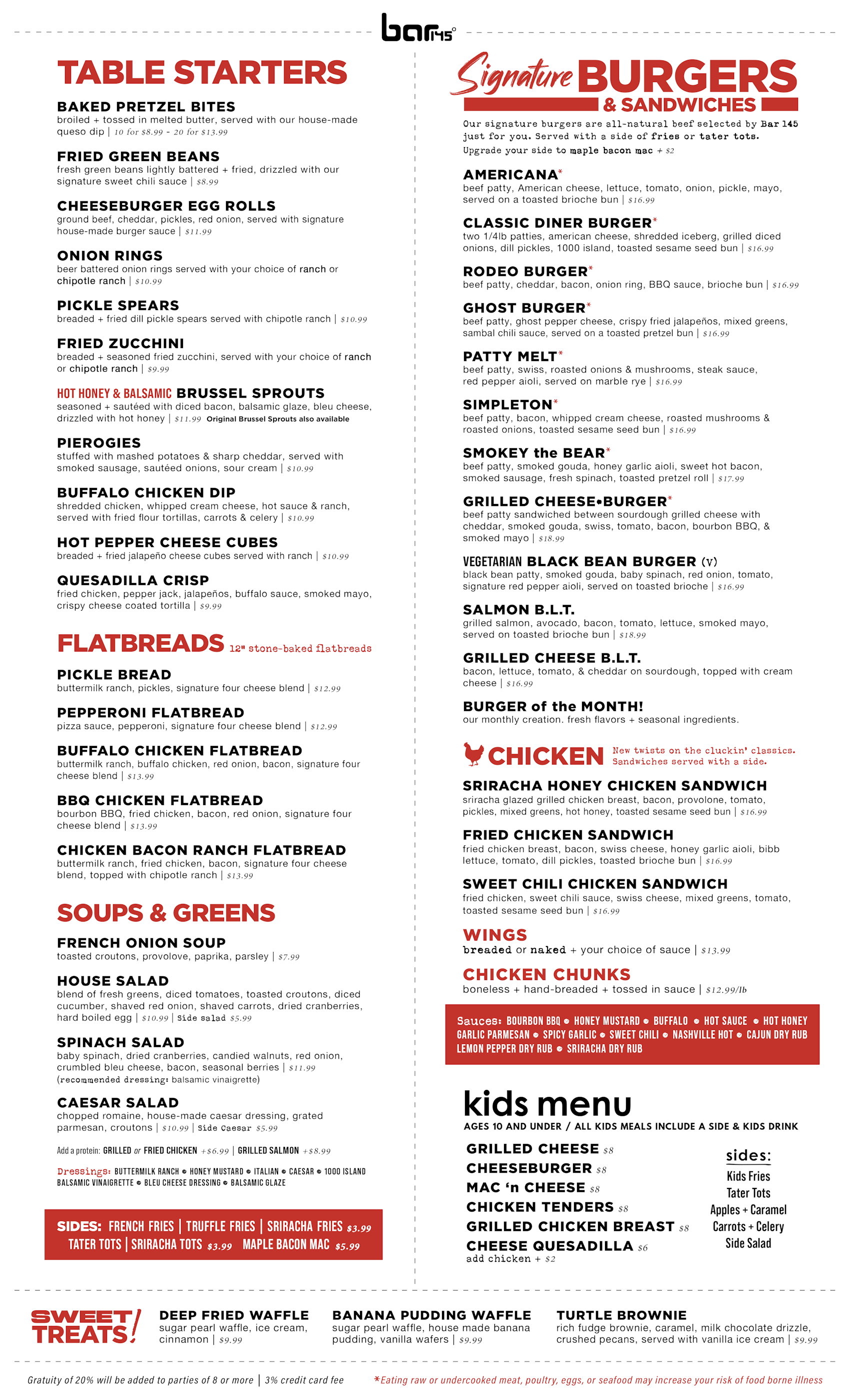 Main Menu Bar 145 - Toledo, OH