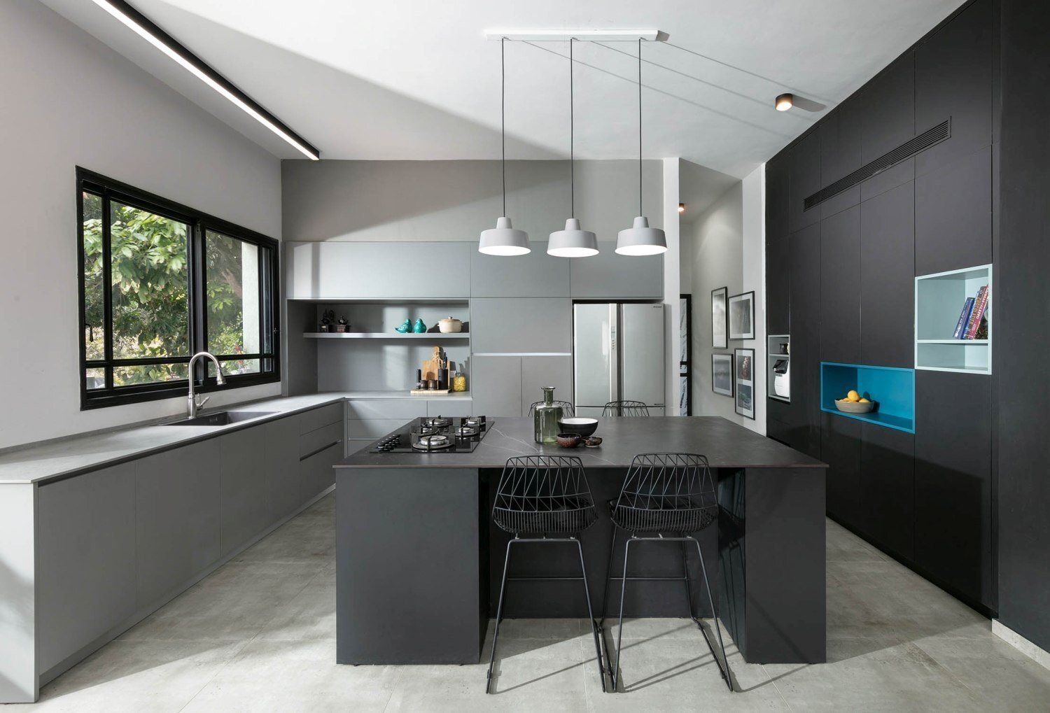 עיצוב פנים מודרני ומפתיע בניר חן