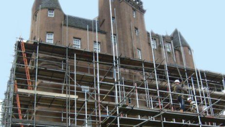 industrial scaffolding