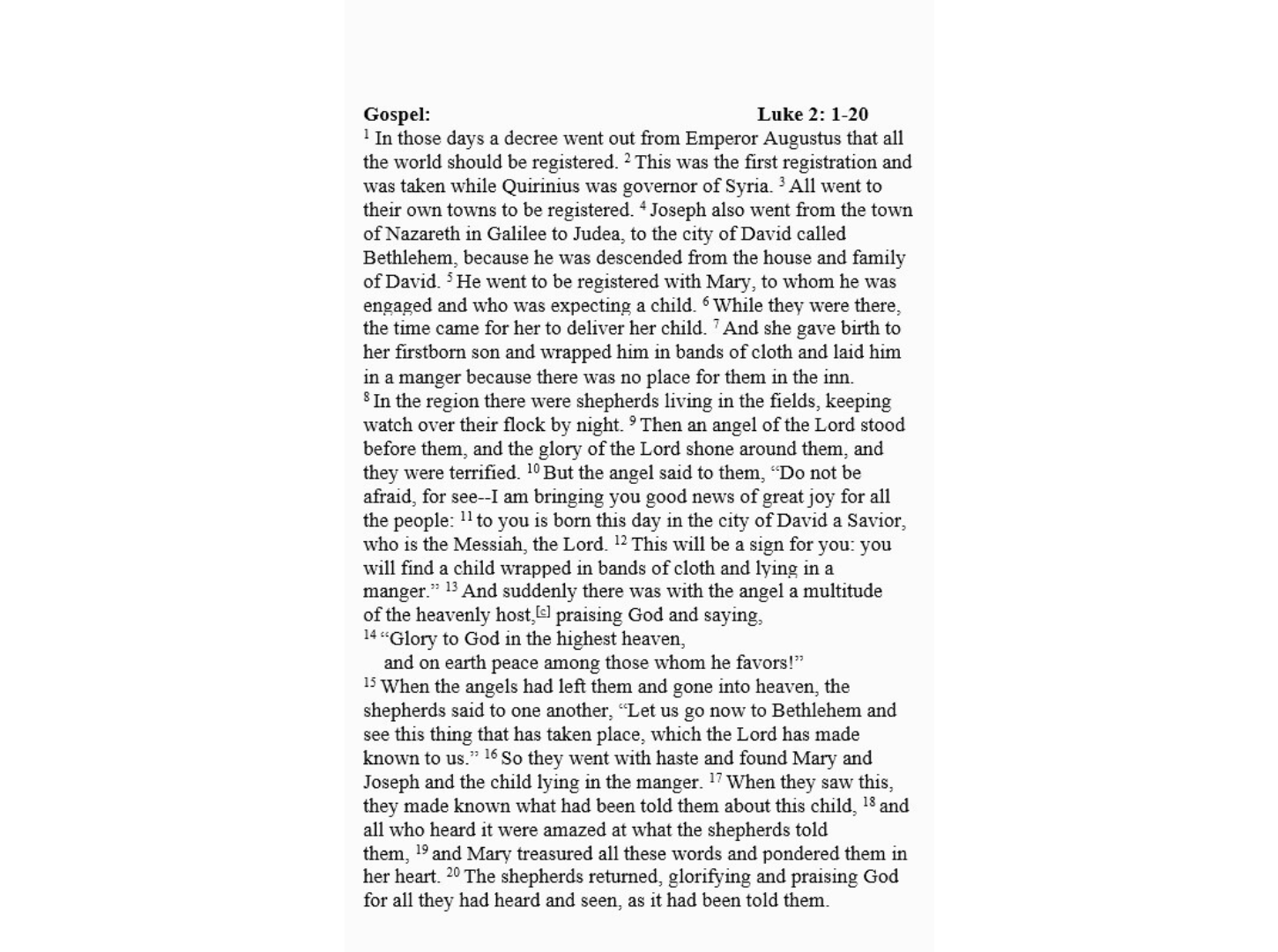 Salem St. Paul Church The Nativity of our Lord Page 6