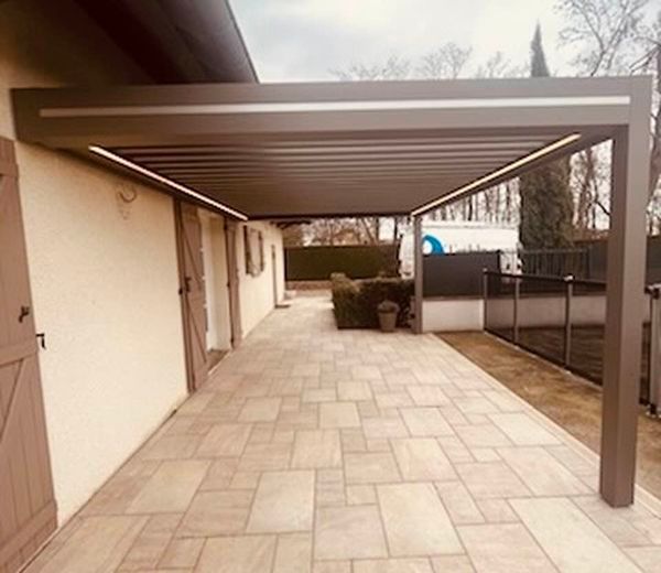 Pergola Trihome Menuiseries près de Chalon sur Saone