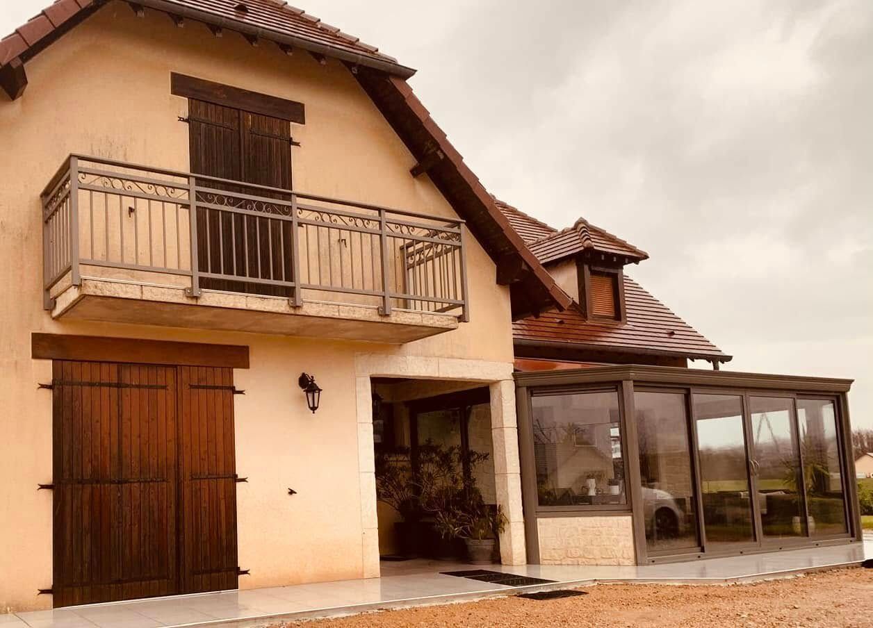 garde corps aluminium Bredok sur mesure